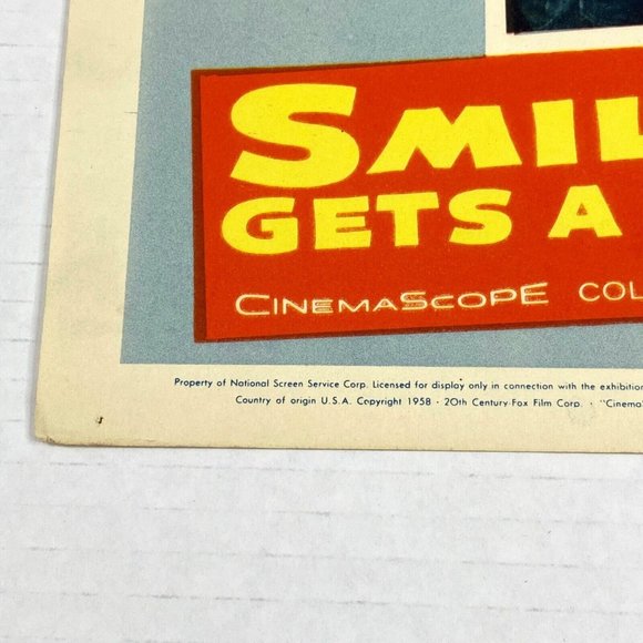 Smiley Gets a Gun 1959 Lobby Card Movie Poster Australian Western Chips Rafferty - Picture 6 of 6
